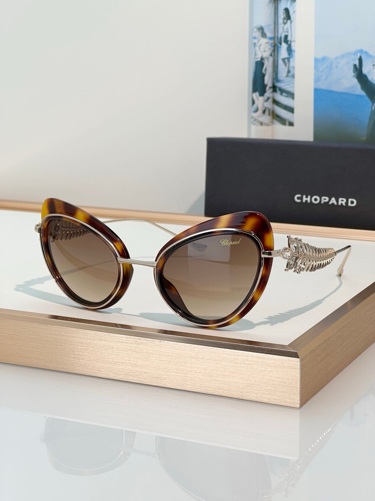 Chopard Cat Eye SCHD39 Sunglasses  ✨