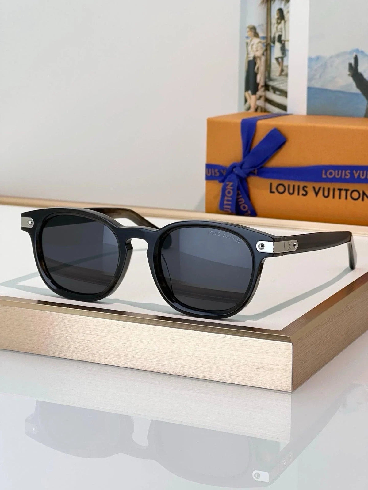 Louis Vuitton Z2381U-Z2655U LV Signature Square Round Photochromic Sunglasses&Anti-Blue-Light Glasses✨