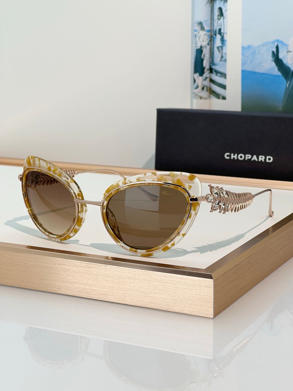 Chopard Cat Eye SCHD39 Sunglasses  ✨