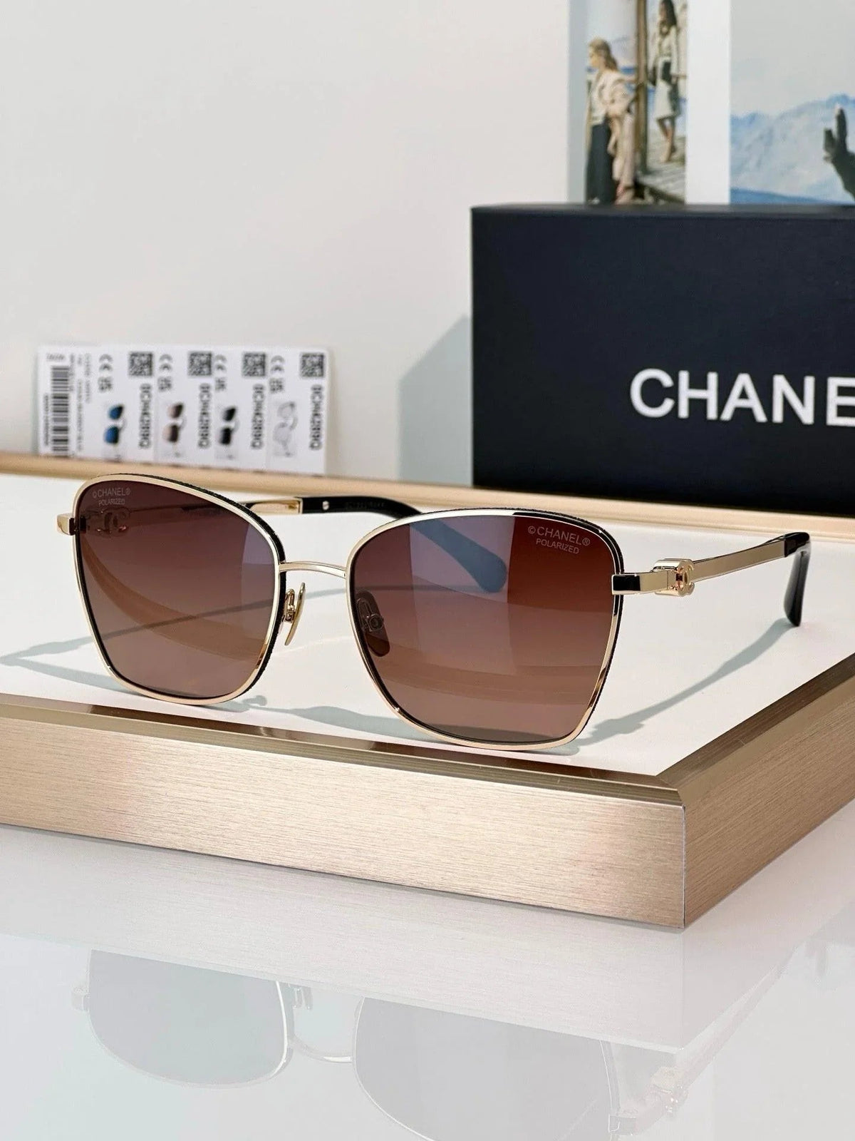 CHANEL 4289Q Women's Square Sunglasses  🖤