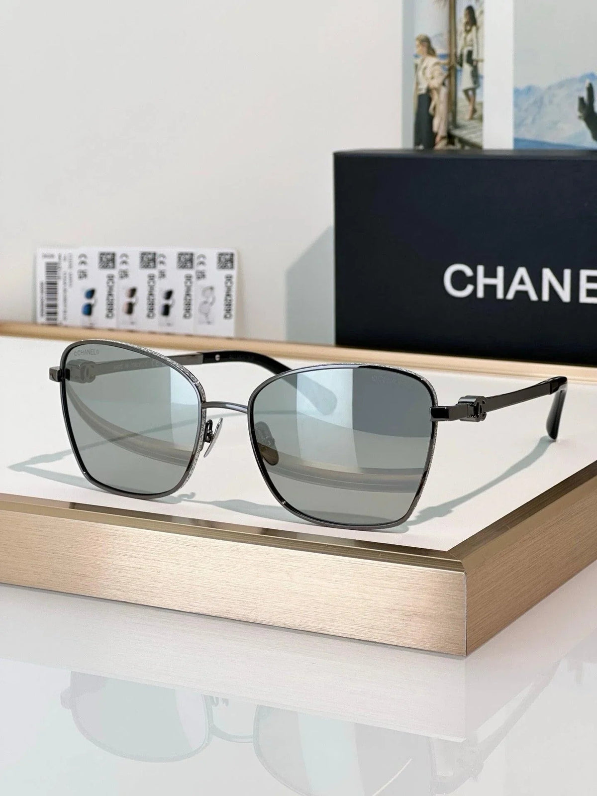 CHANEL 4289Q Women's Square Sunglasses  🖤