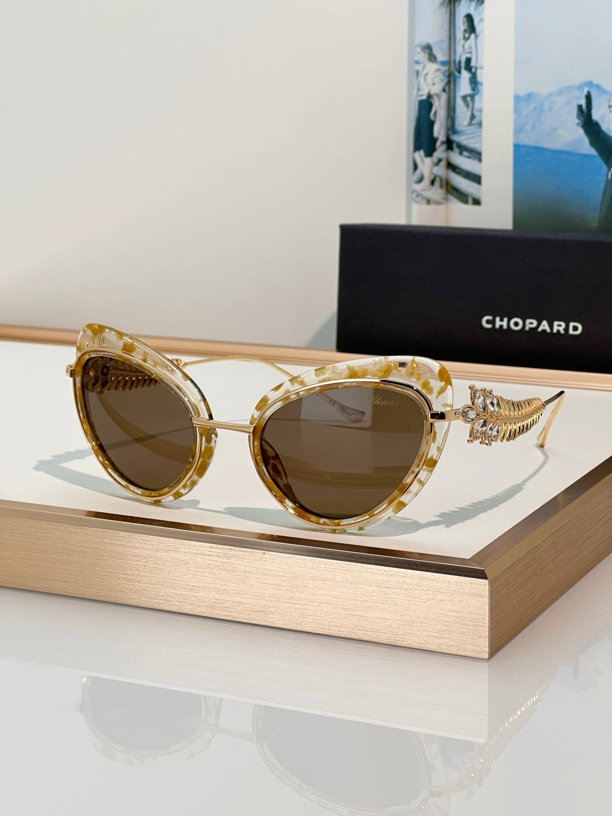 Chopard Cat Eye SCHD39 Sunglasses  ✨