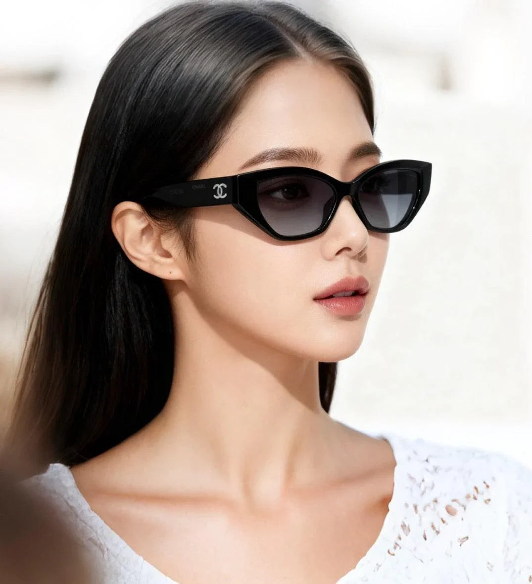 CHANEL A71765 EXCLUSIVE  Cat Eye Sunglasses - Chanel Eyewear  🖤