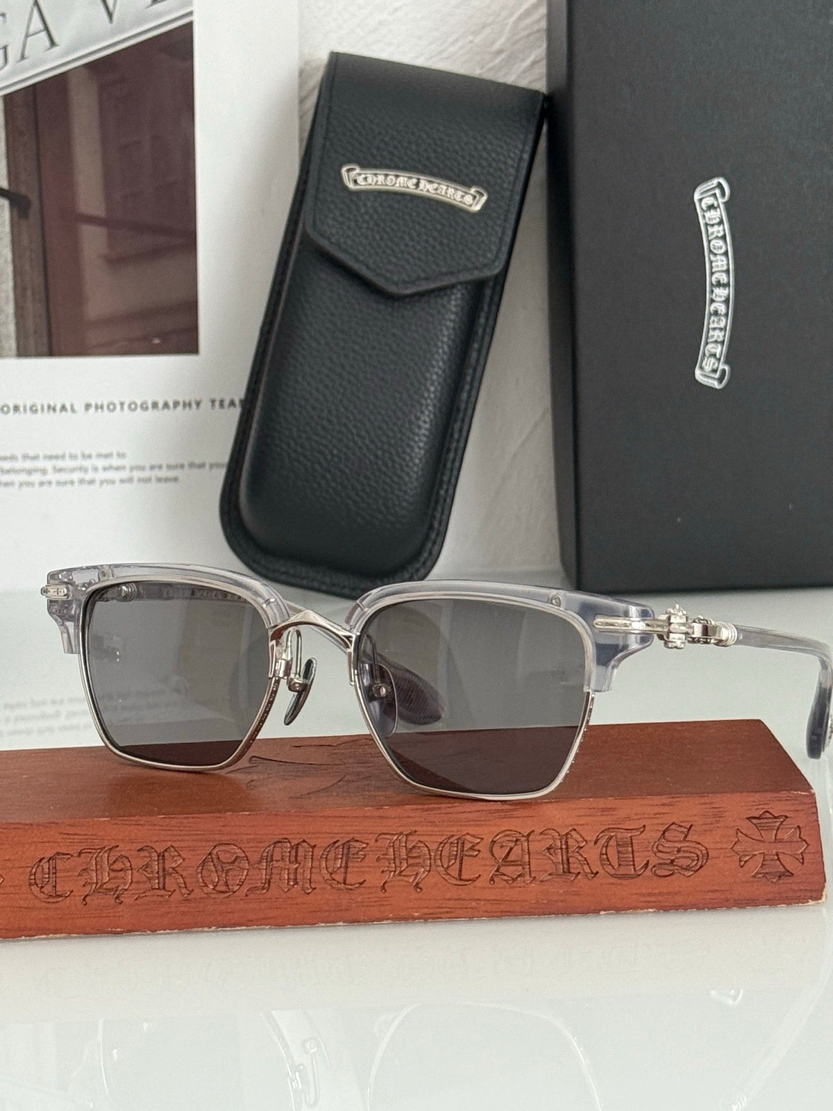 Chrome Hearts NIPPLOPOLIS Sunglasses⚜️