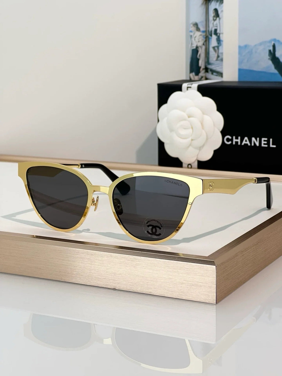 CHANEL 9587 Cat Eye Sunglasses Chanel Eyewear  🖤