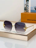 Louis Vuitton Z3169U Flower Edge Metal Square Sunglasses   ✨