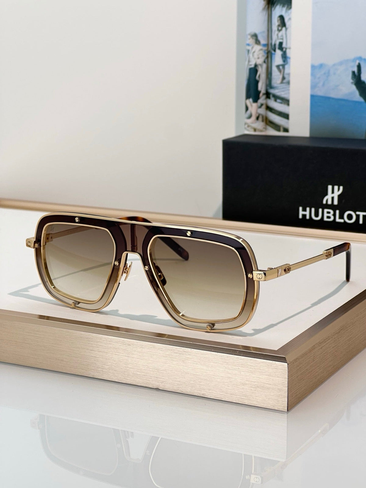 HUBLOT H097 POLARISED Light Mirror Zeiss Lenses🔱