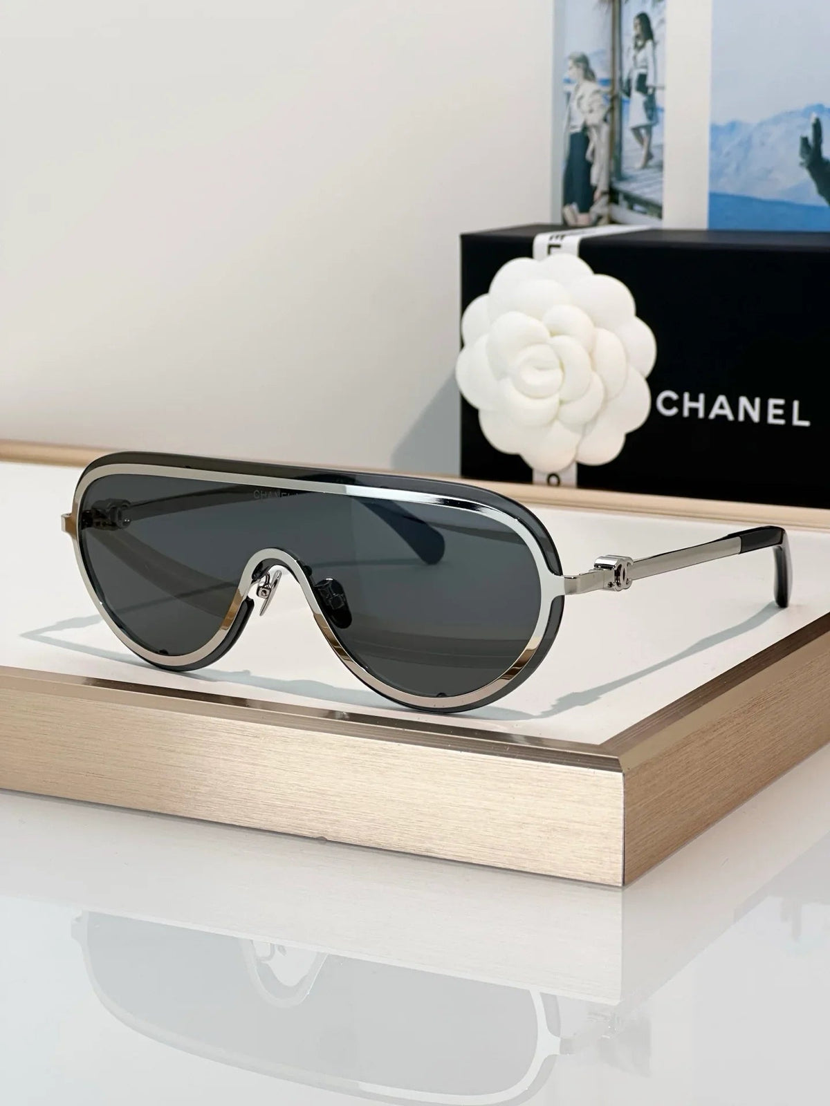 CHANEL A71786 X01060 L2551 Shield Sunglasses Chanel Eyewear  🖤