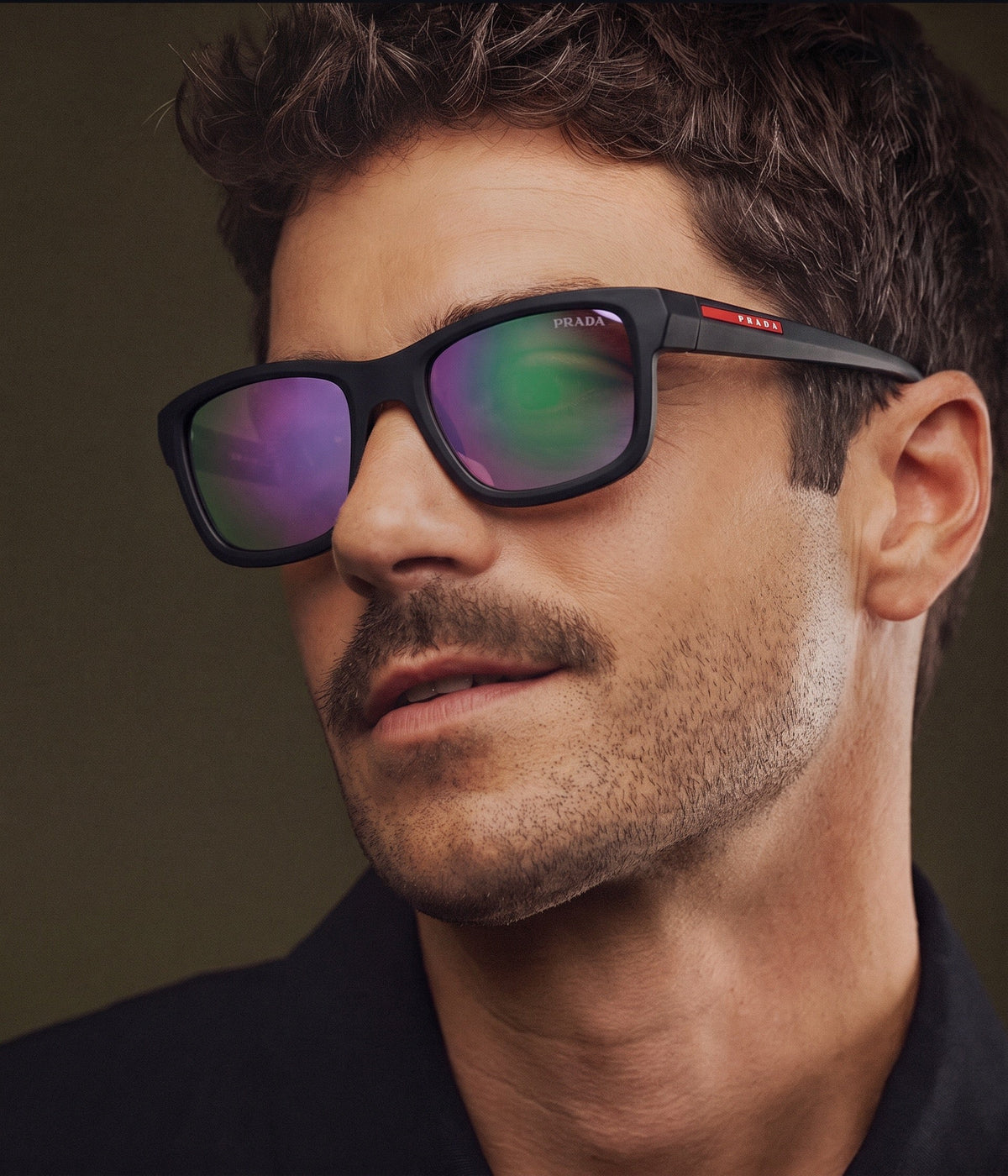 PRADA Linea Rossa PS B10S 1BO08Z Sunglasses 🟥