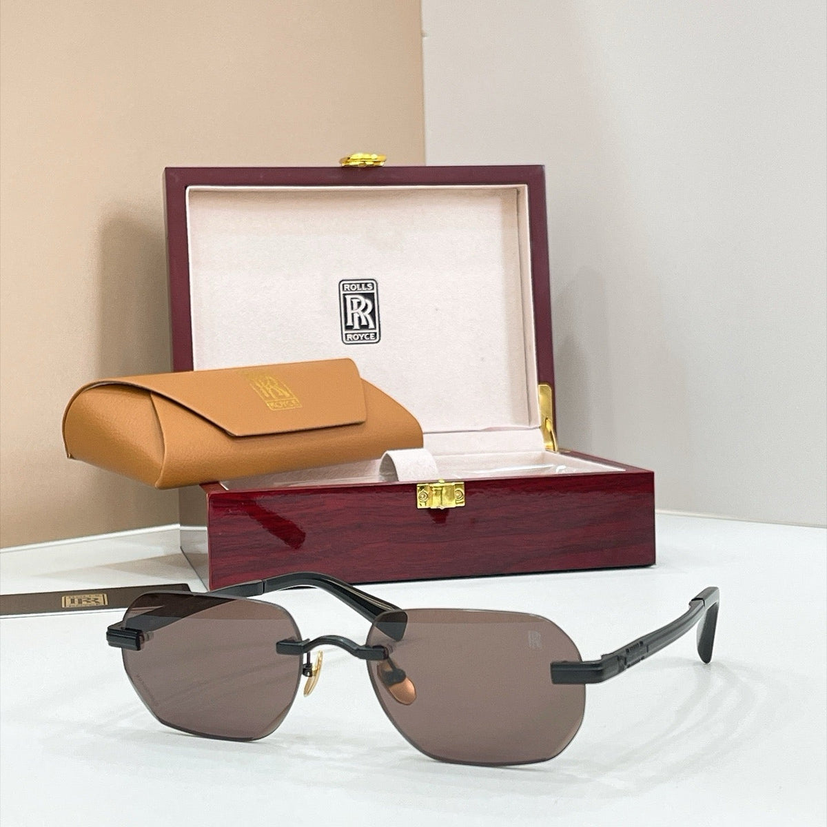 Rolls Royce 1262 18K plated Rose-Silver-Gold Eyewear  👑