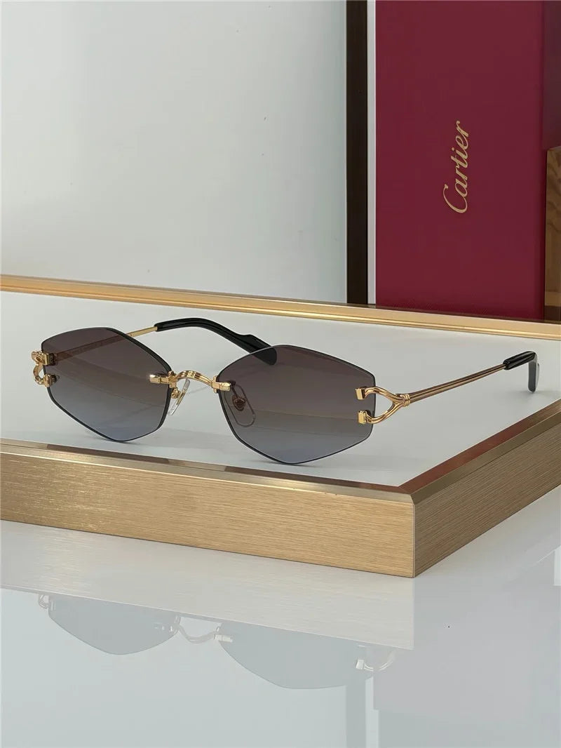 Cartier PREMIÈRE DE CARTIER CT0620S 001 Unisex Sunglasses 🐆