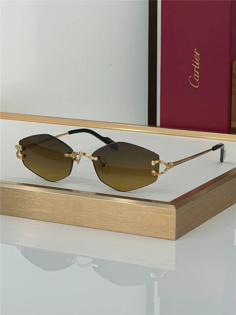 Cartier PREMIÈRE DE CARTIER CT0620S 001 Unisex Sunglasses 🐆
