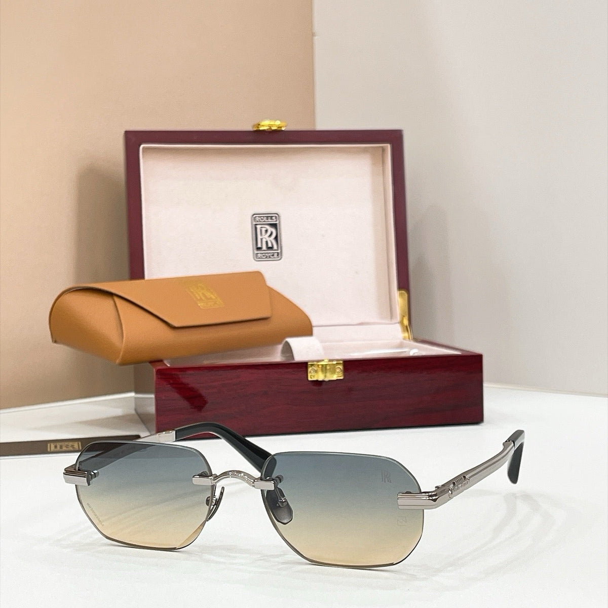 Rolls Royce 1262 18K plated Rose-Silver-Gold Eyewear  👑