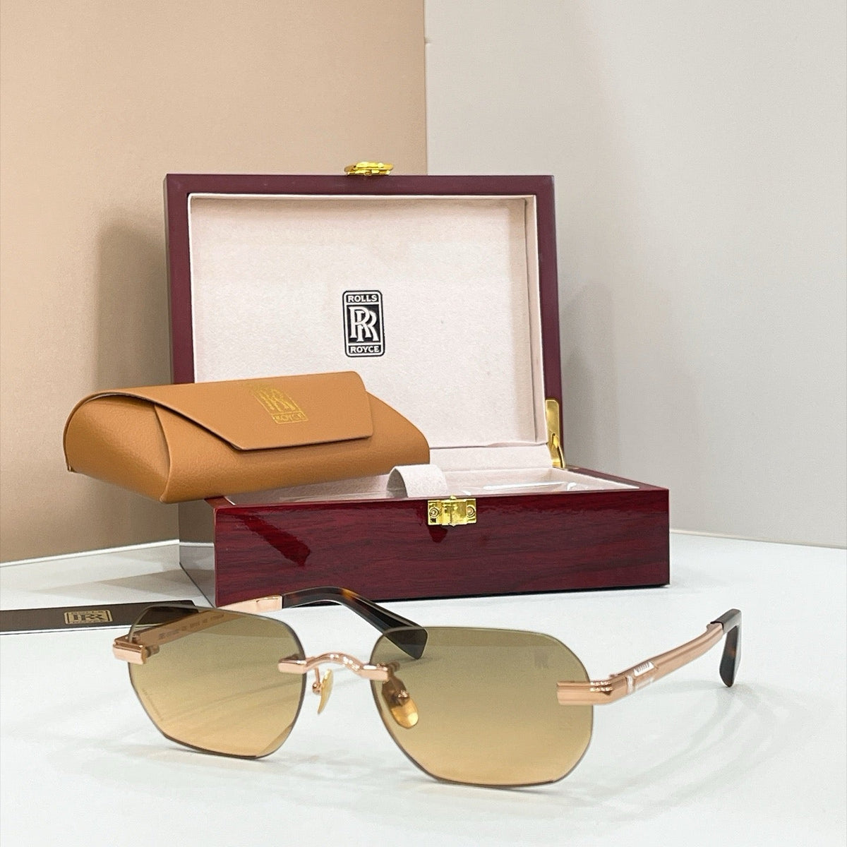 Rolls Royce 1262 18K plated Rose-Silver-Gold Eyewear  👑
