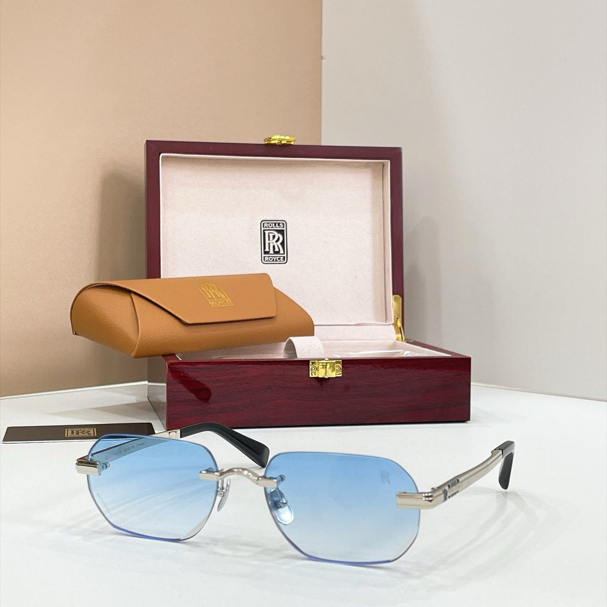 Rolls Royce 1262 18K plated Rose-Silver-Gold Eyewear  👑