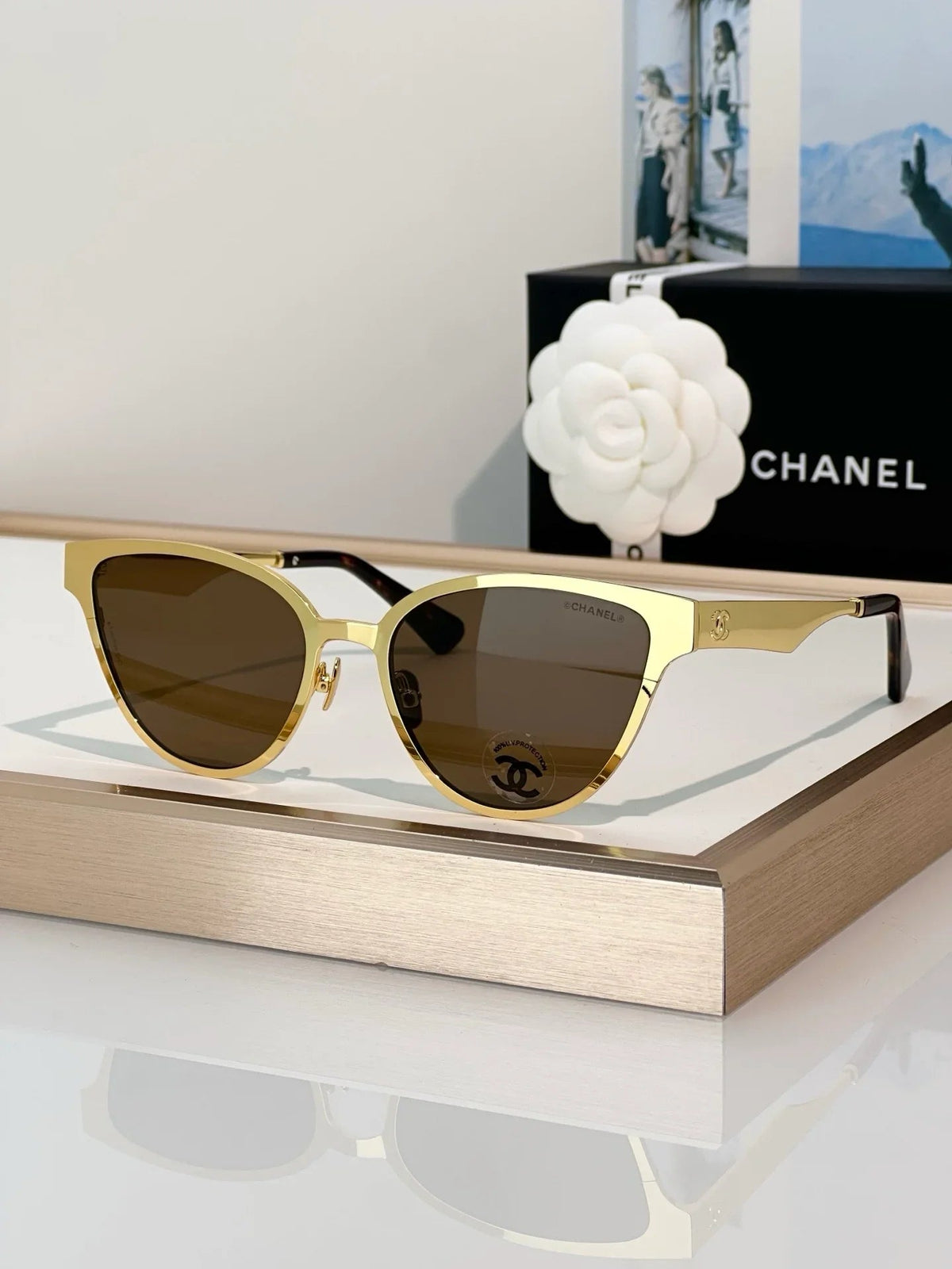 CHANEL 9587 Cat Eye Sunglasses Chanel Eyewear  🖤