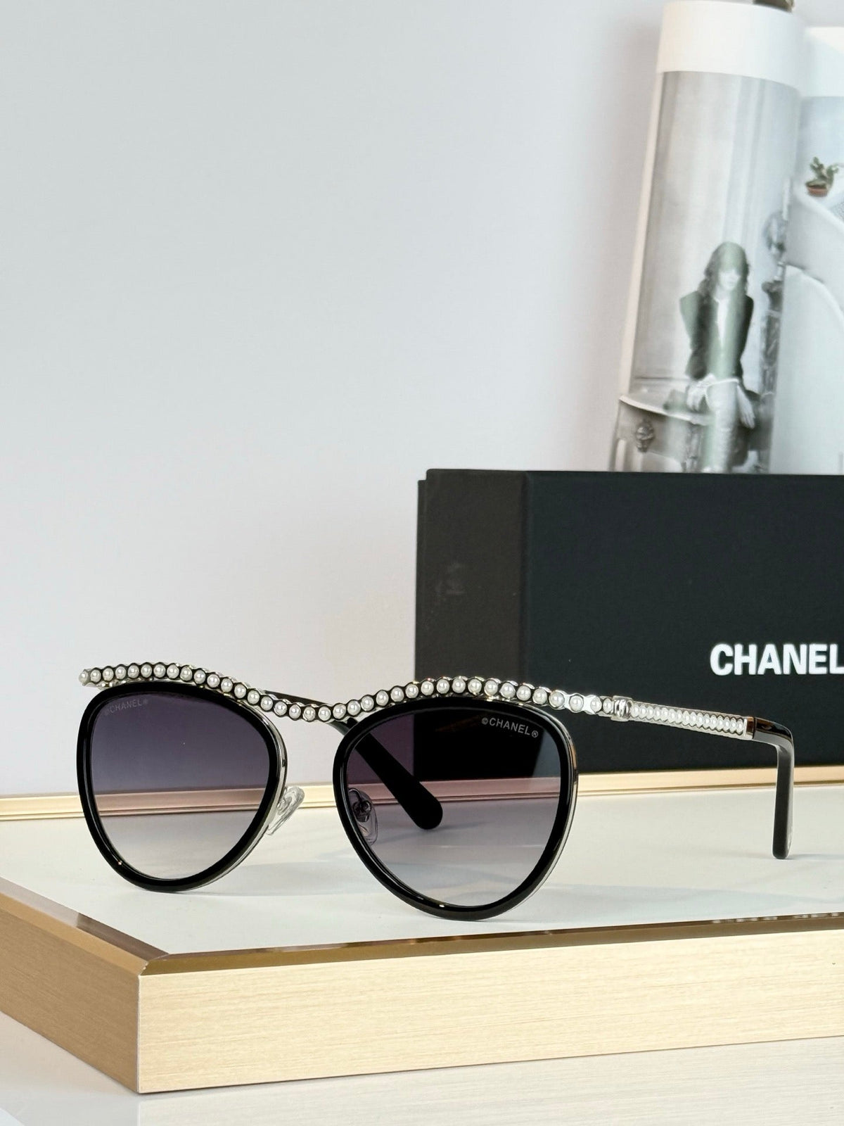 CHANEL 4296  Cat Eye Sunglasses Chanel Eyewear  🖤
