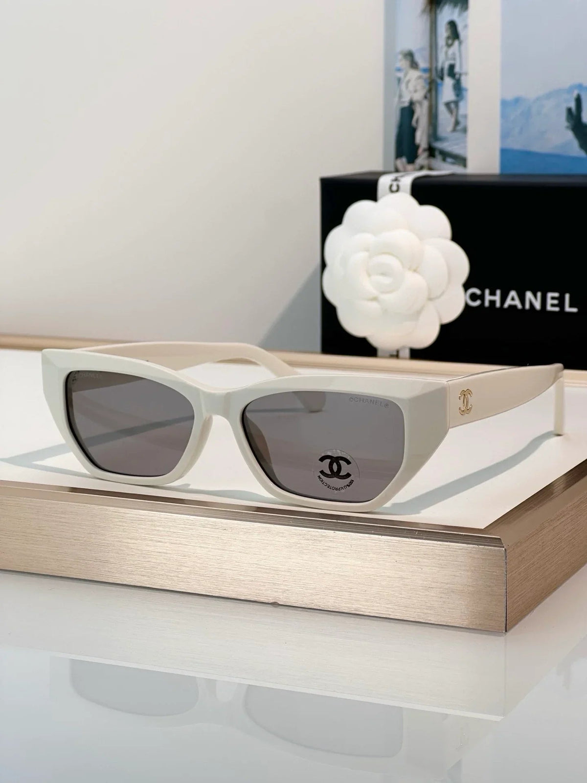 CHANEL 9186 EXCLUSIVE CAT EYE Sunglasses Chanel Eyewear  🖤