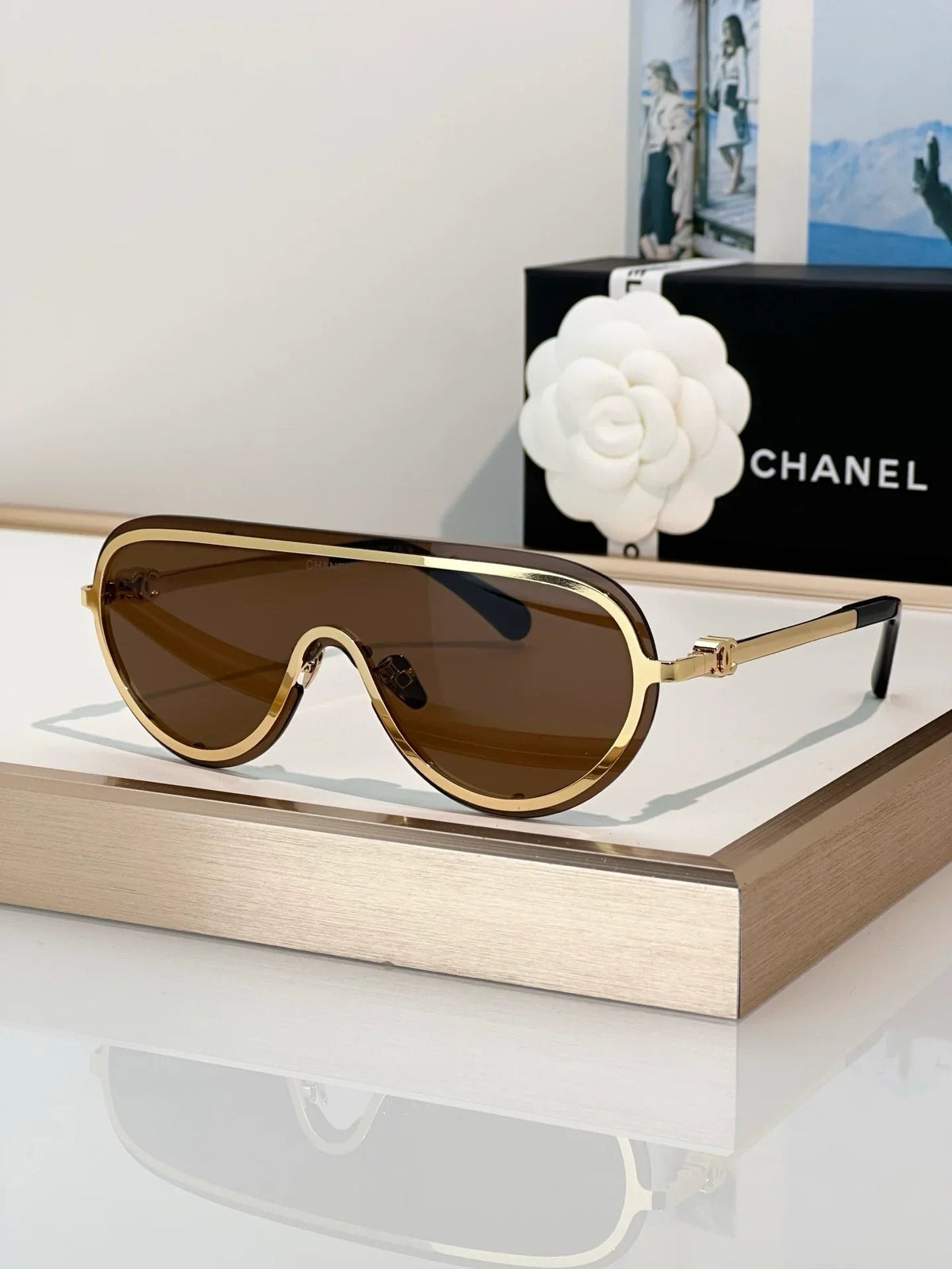 CHANEL A71786 X01060 L2551 Shield Sunglasses Chanel Eyewear  🖤