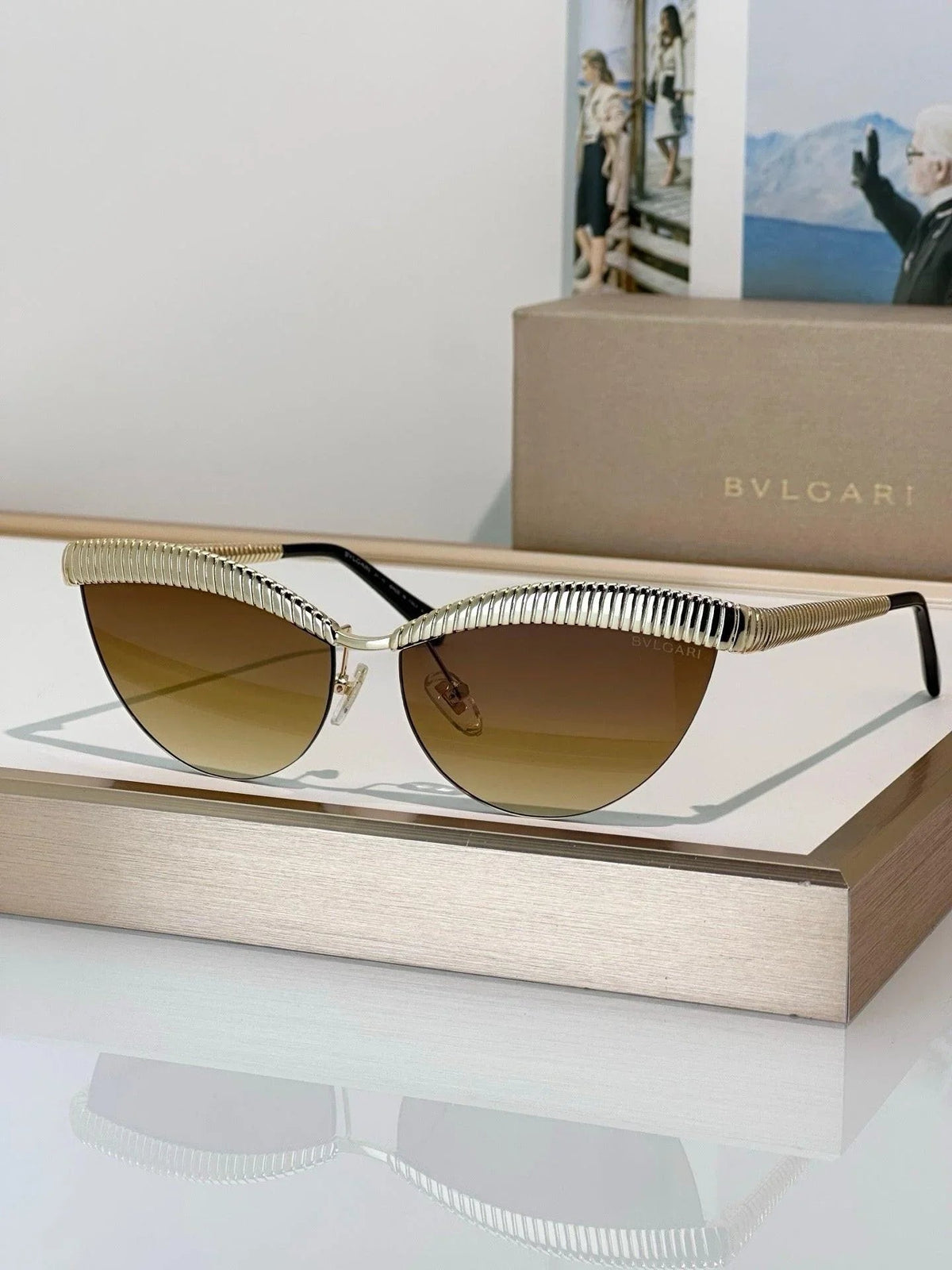 '- BVLGARI Bvlgari Tubogas BV 40056U Sunglasses ✨