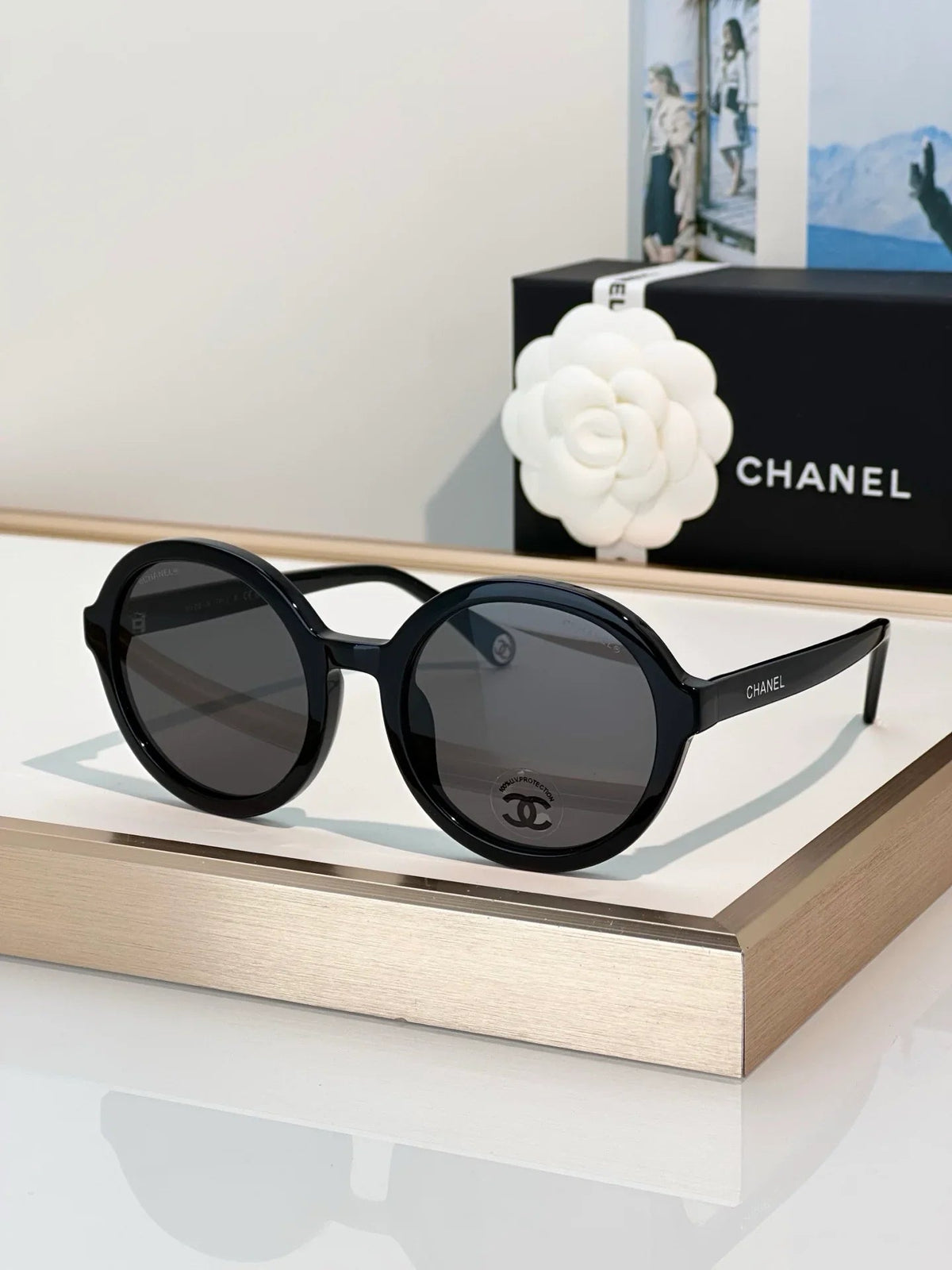 CHANEL Round Sunglasses 5522U Eyewear  🖤