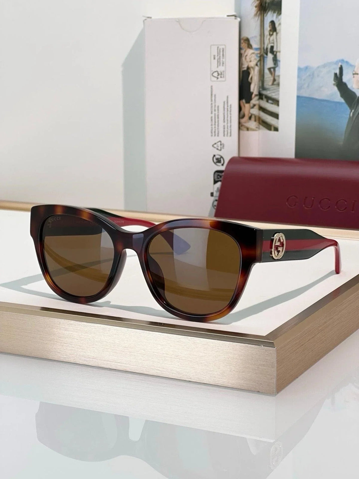 Gucci GG1866SK 001  Women's Sunglasses ✨