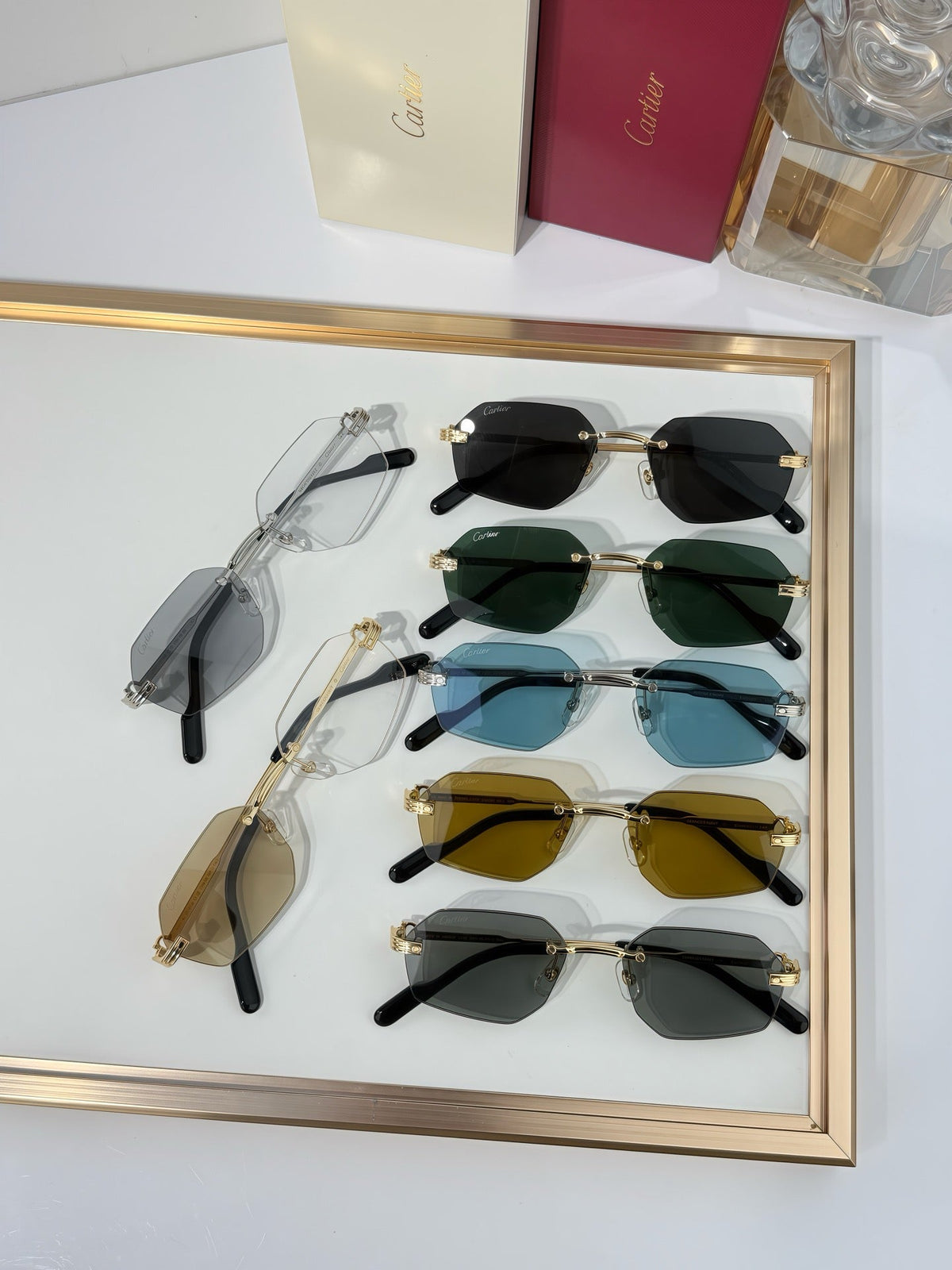 Cartier CT0616S Sunglasses&Photochromic Glasses 🐆