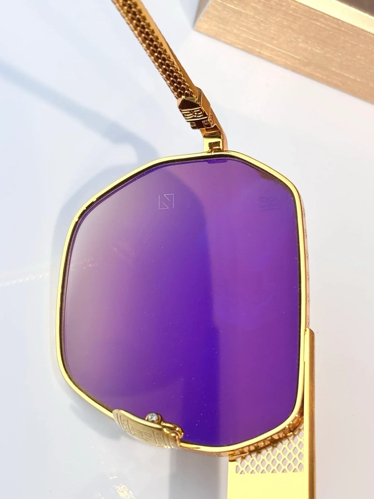 Rolls Royce SS1255 18K plated Zeiss lens Rose-Silver-Gold Eyewear  👑