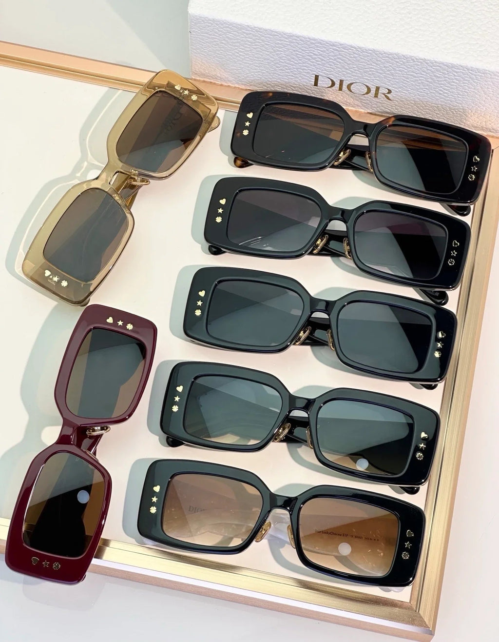 DIOR LuckyCharms S1F Rectangular  Sunglasses ✨