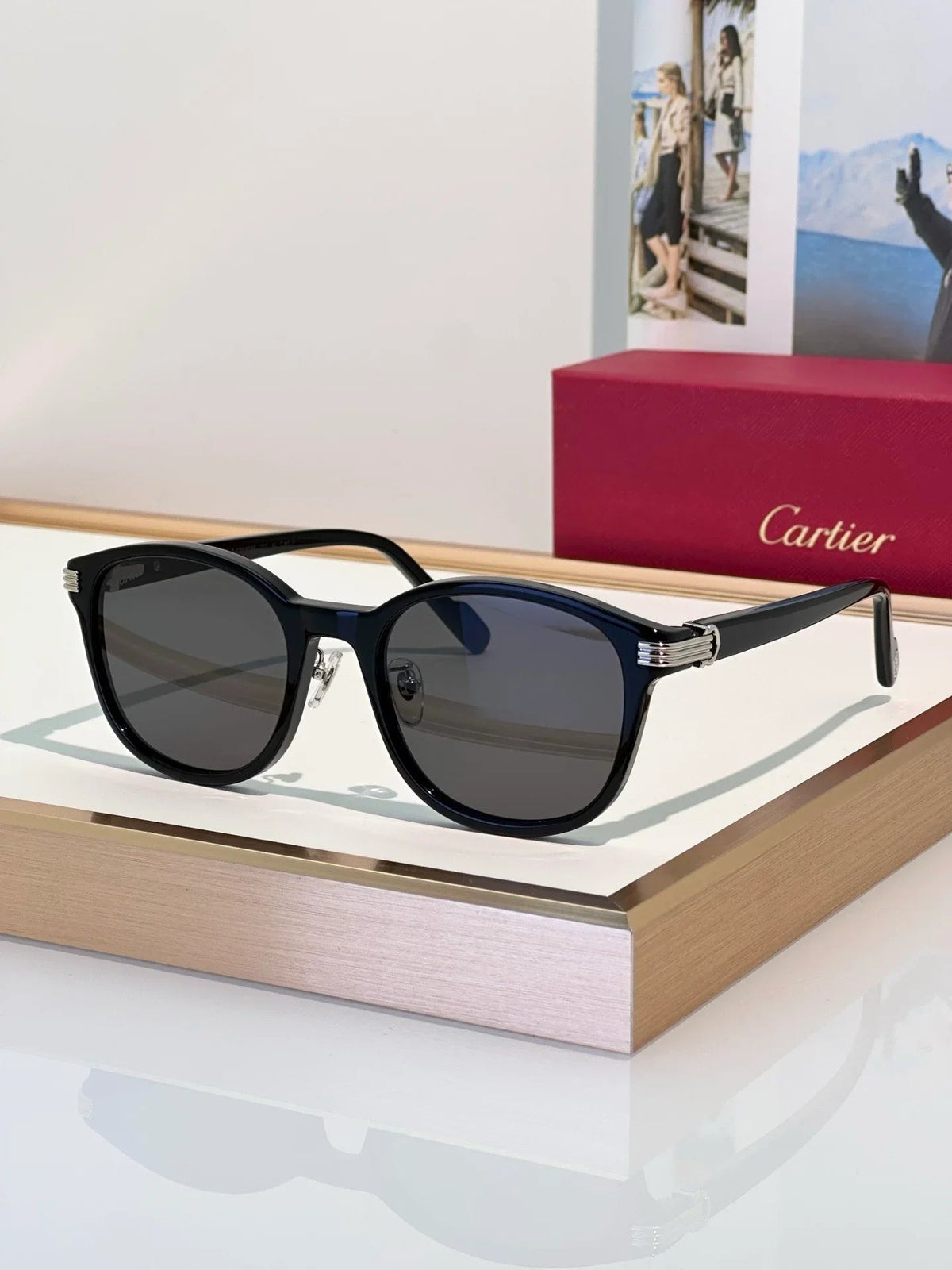 Cartier PREMIÈRE DE CARTIER CT0302S Unisex Sunglasses 🐆