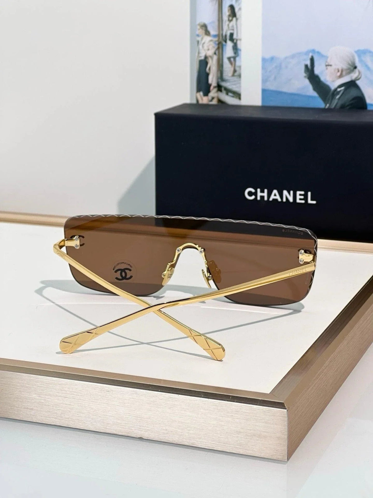CHANEL 4293 Shield Sunglasses Chanel Eyewear  🖤