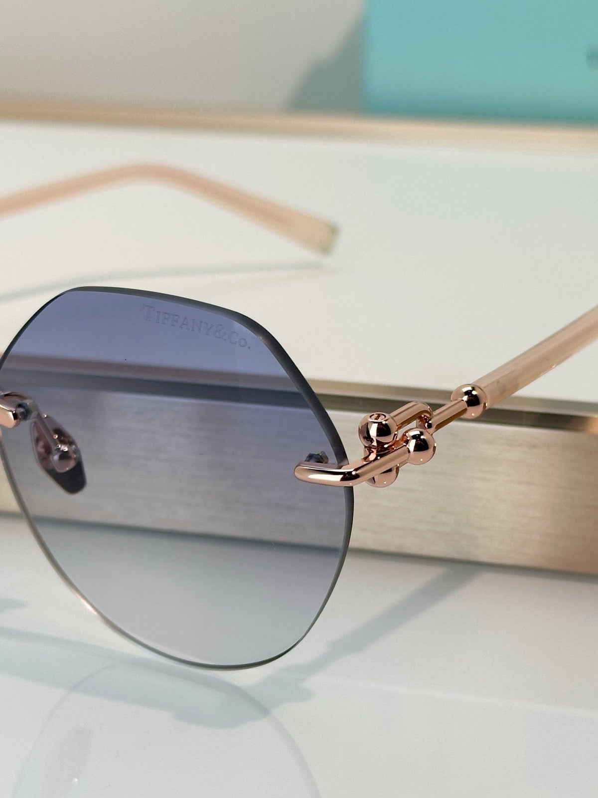 TIFFANY Tiffany & Co. TF3123 Women’s Rimless Sunglasses  ✨
