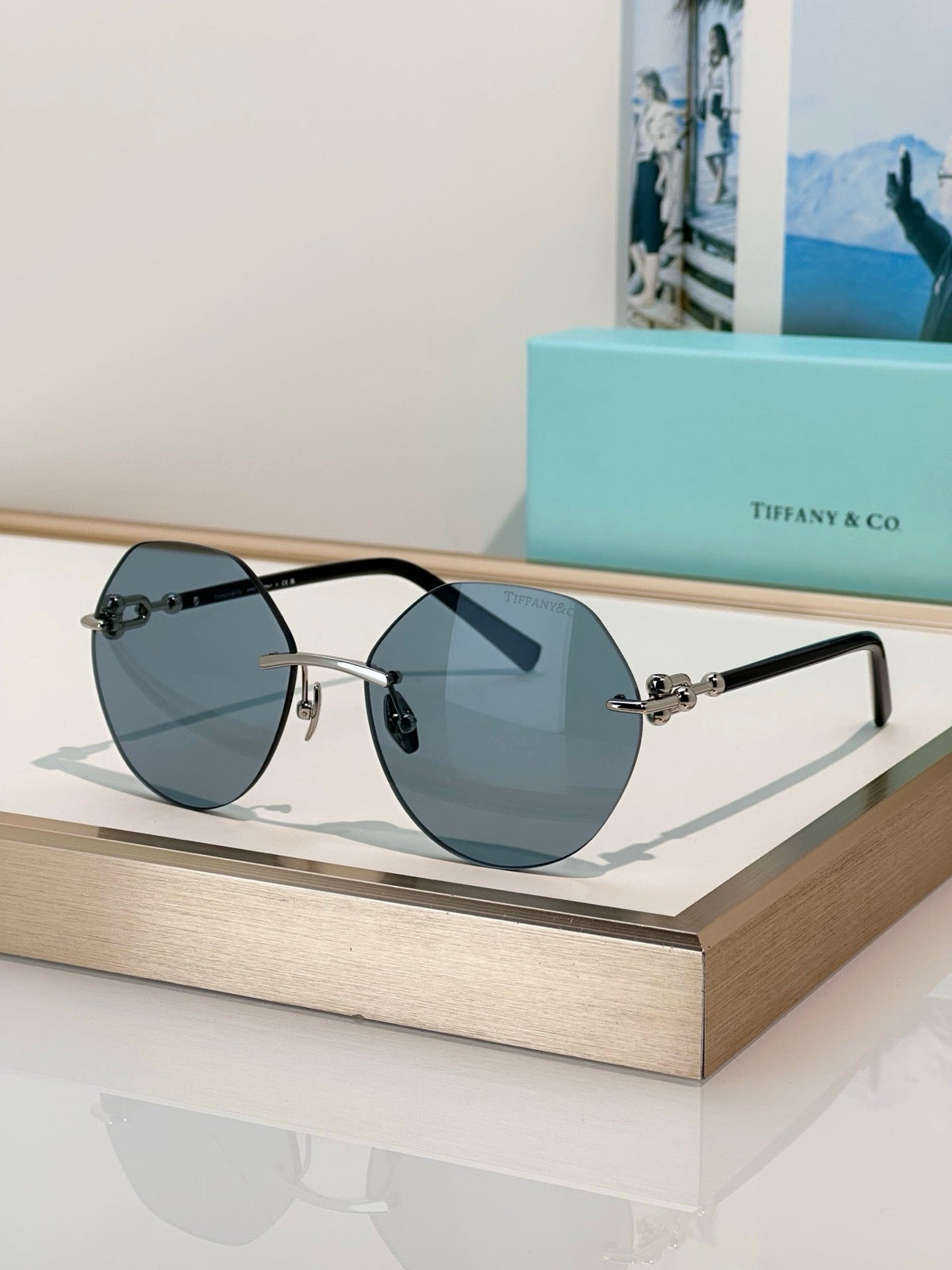 TIFFANY Tiffany & Co. TF3123 Women’s Rimless Sunglasses  ✨