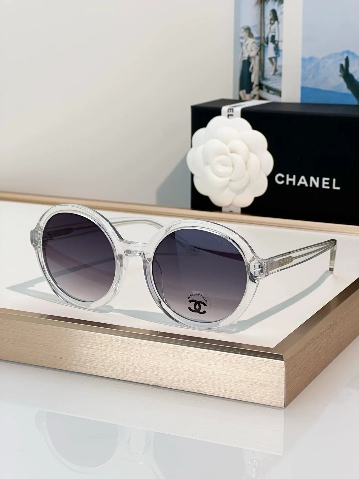CHANEL Round Sunglasses 5522U Eyewear  🖤