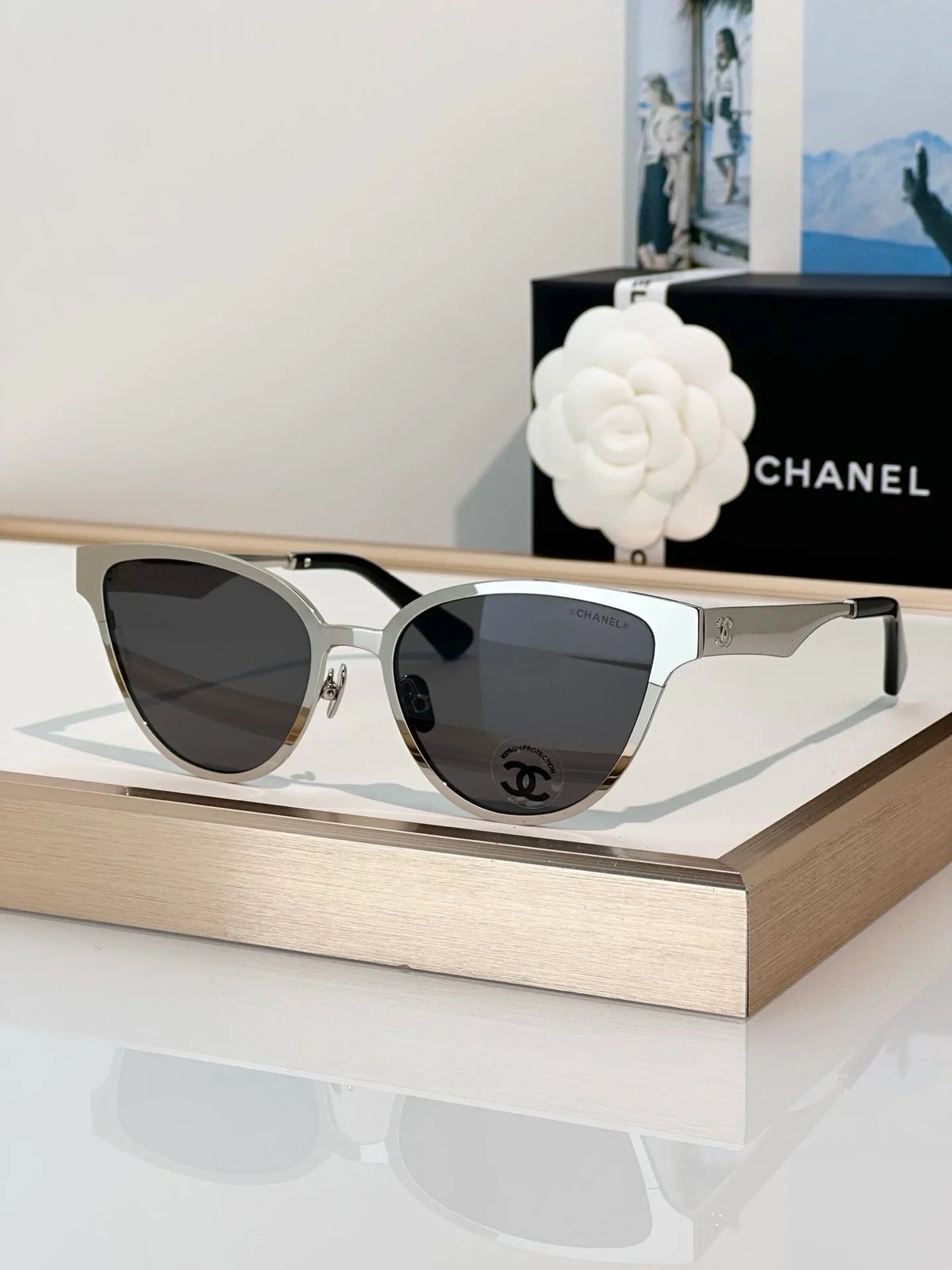 CHANEL 9587 Cat Eye Sunglasses Chanel Eyewear  🖤