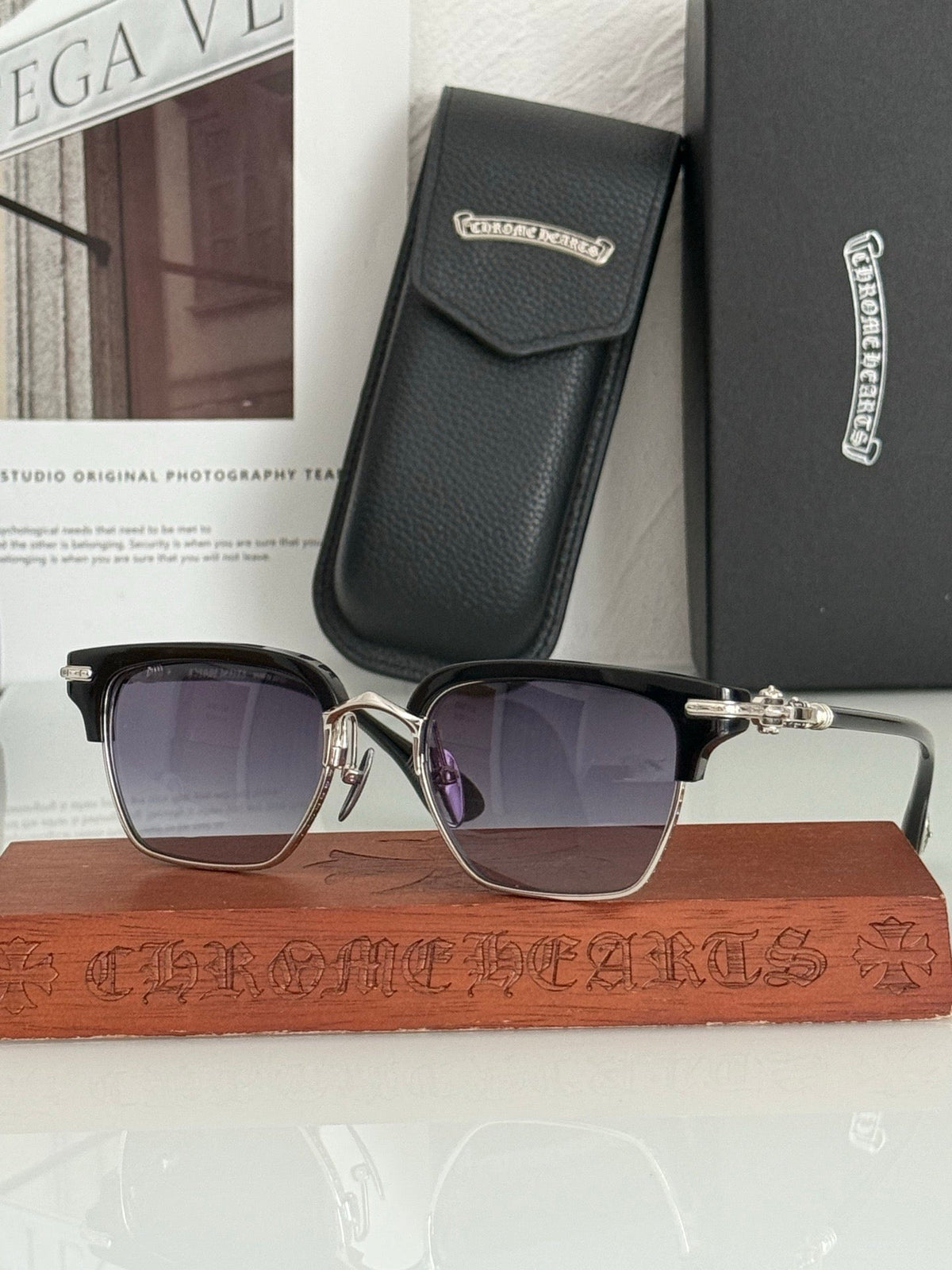 Chrome Hearts NIPPLOPOLIS Sunglasses⚜️