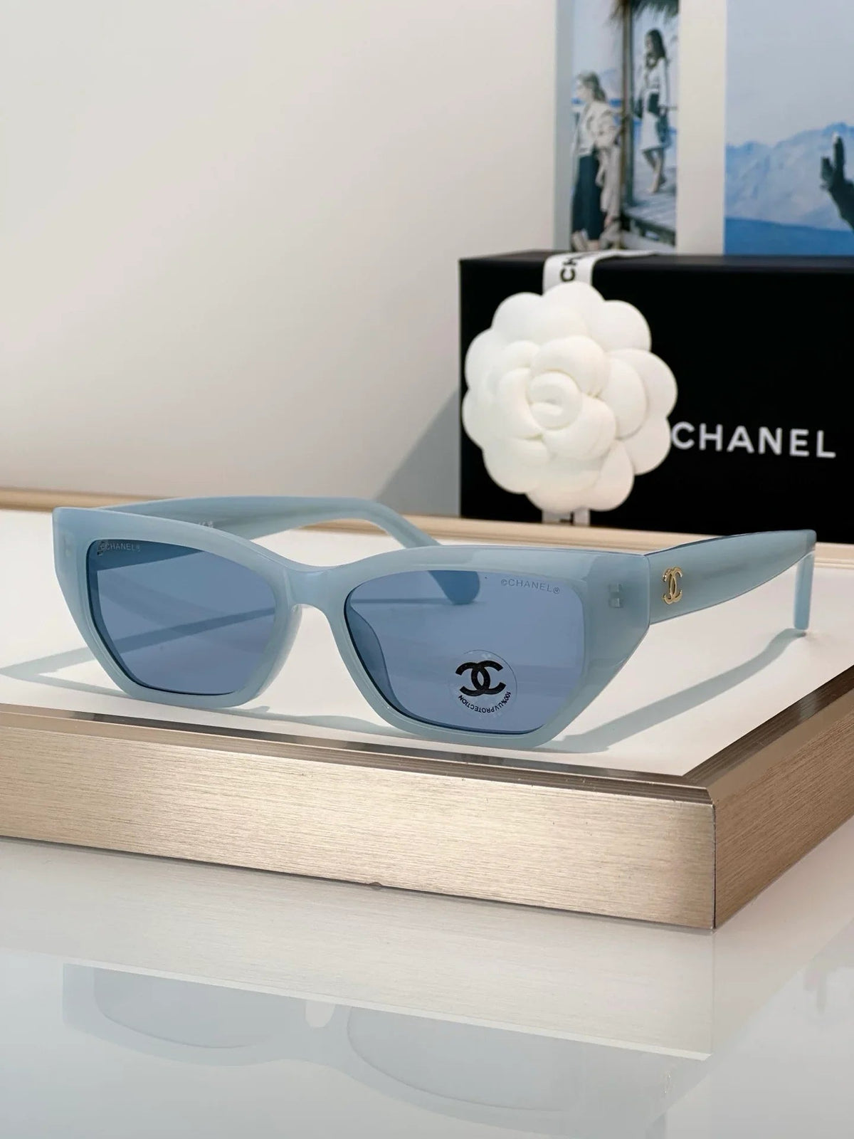 CHANEL 9186 EXCLUSIVE CAT EYE Sunglasses Chanel Eyewear  🖤