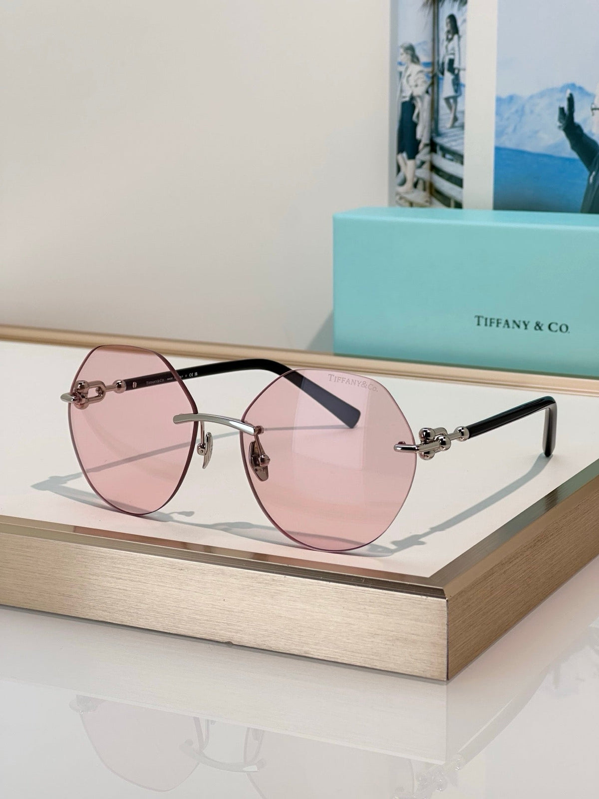 TIFFANY Tiffany & Co. TF3123 Women’s Rimless Sunglasses  ✨
