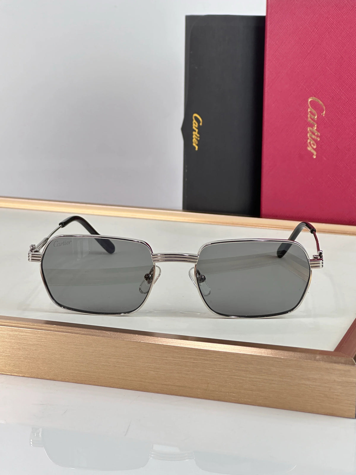 Cartier PREMIÈRE DE CARTIER  CT0463S 002 Unisex Sunglasses 🐆