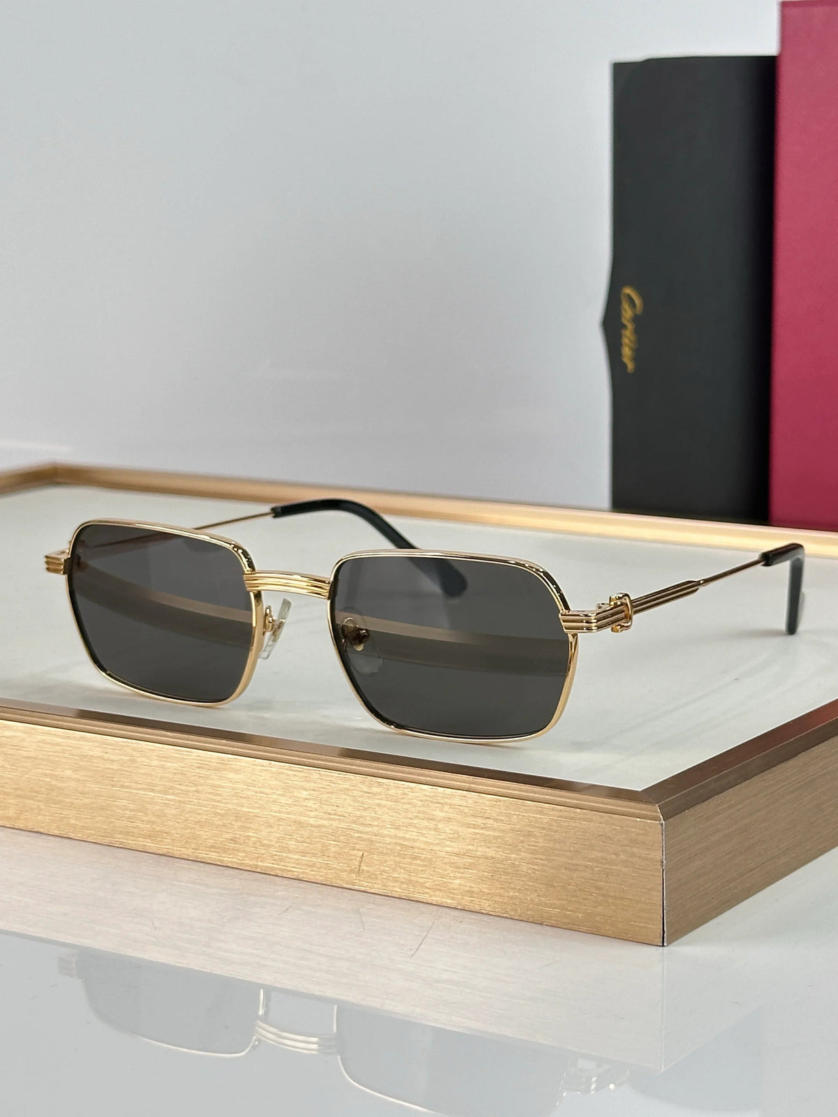 Cartier PREMIÈRE DE CARTIER  CT0463S 002 Unisex Sunglasses 🐆