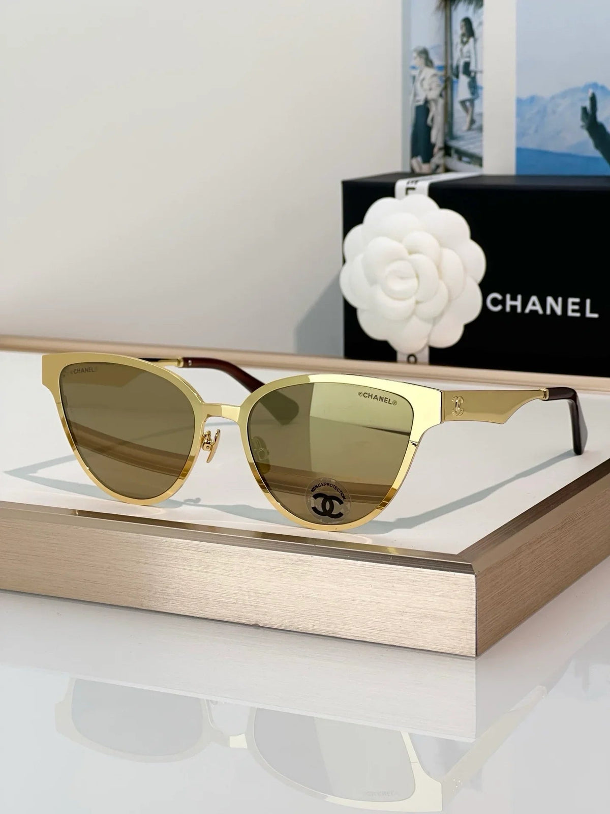 CHANEL 9587 Cat Eye Sunglasses Chanel Eyewear  🖤