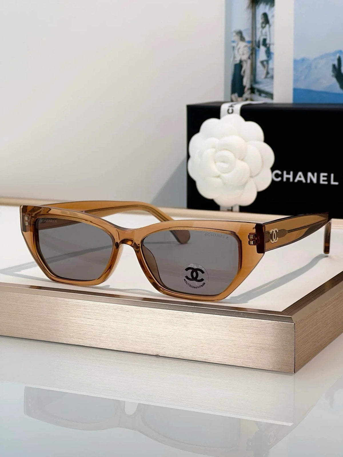 CHANEL 9186 EXCLUSIVE CAT EYE Sunglasses Chanel Eyewear  🖤