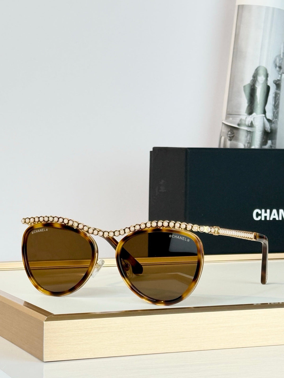 CHANEL 4296  Cat Eye Sunglasses Chanel Eyewear  🖤