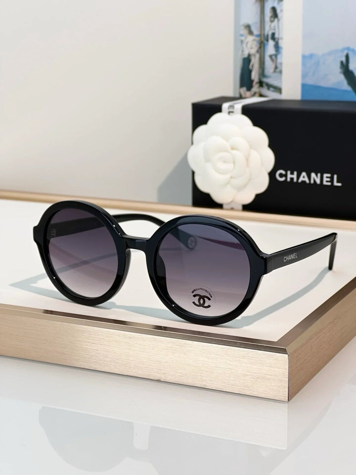 CHANEL Round Sunglasses 5522U Eyewear  🖤