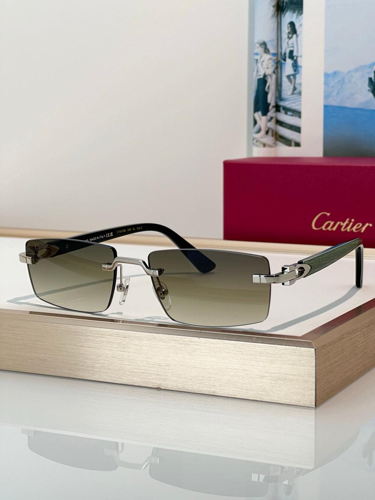Cartier PREMIÈRE DE CARTIER CT0579S 001  Sunglasses &Photochromic Glasses 🐆