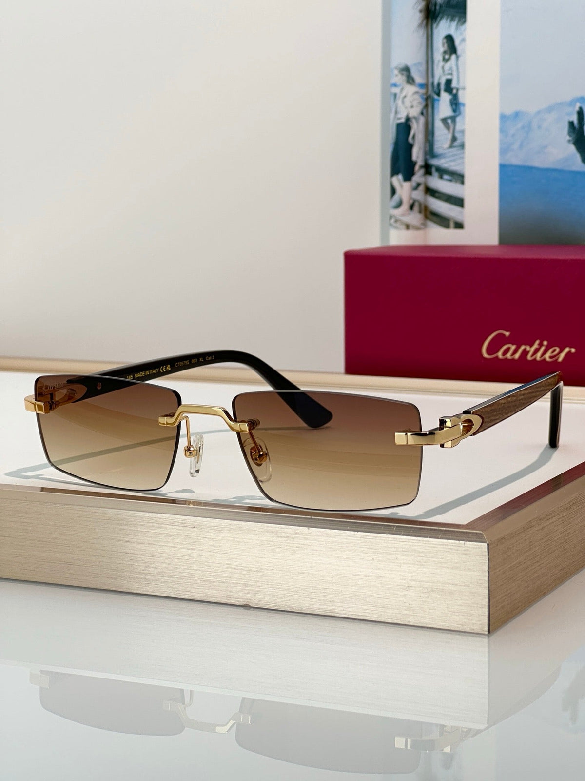 Cartier PREMIÈRE DE CARTIER CT0579S 001  Sunglasses &Photochromic Glasses 🐆