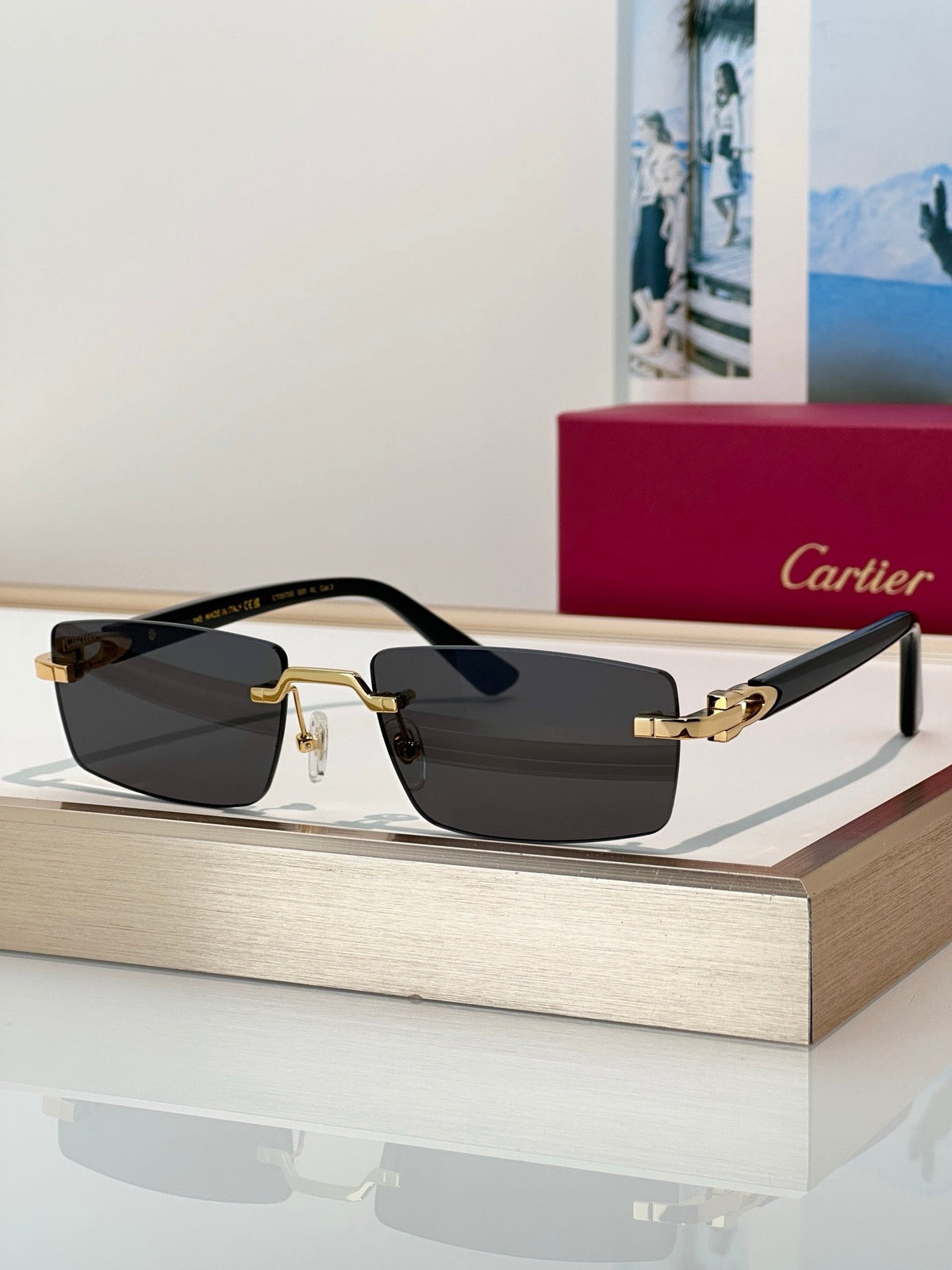 Cartier PREMIÈRE DE CARTIER CT0579S 001  Sunglasses &Photochromic Glasses 🐆