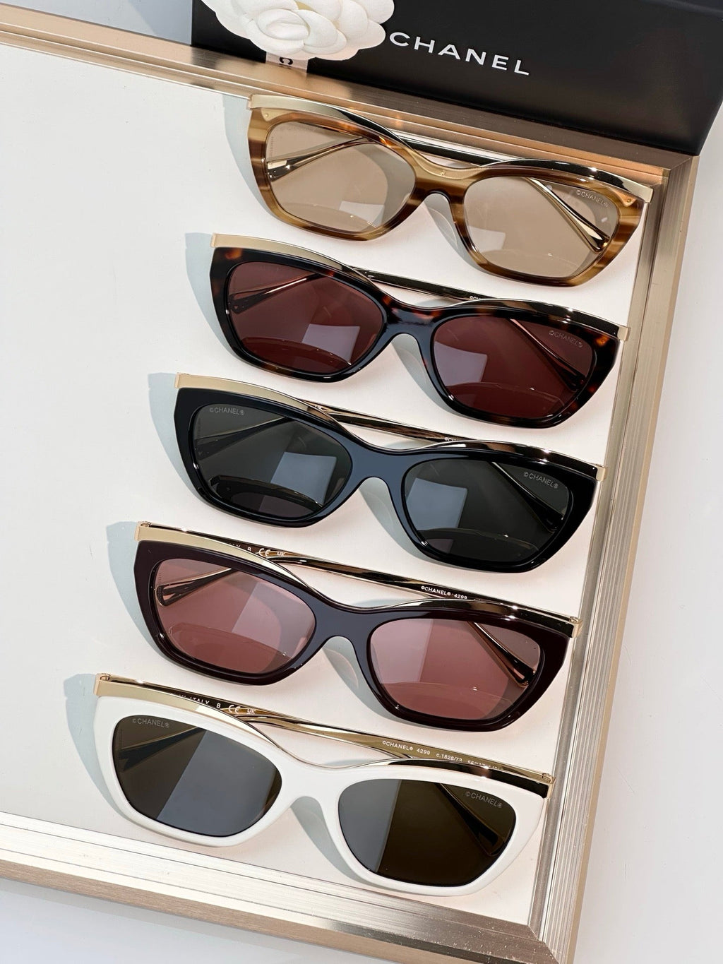 CHANEL 4299 Cat Eye Sunglasses  Eyewear  🖤