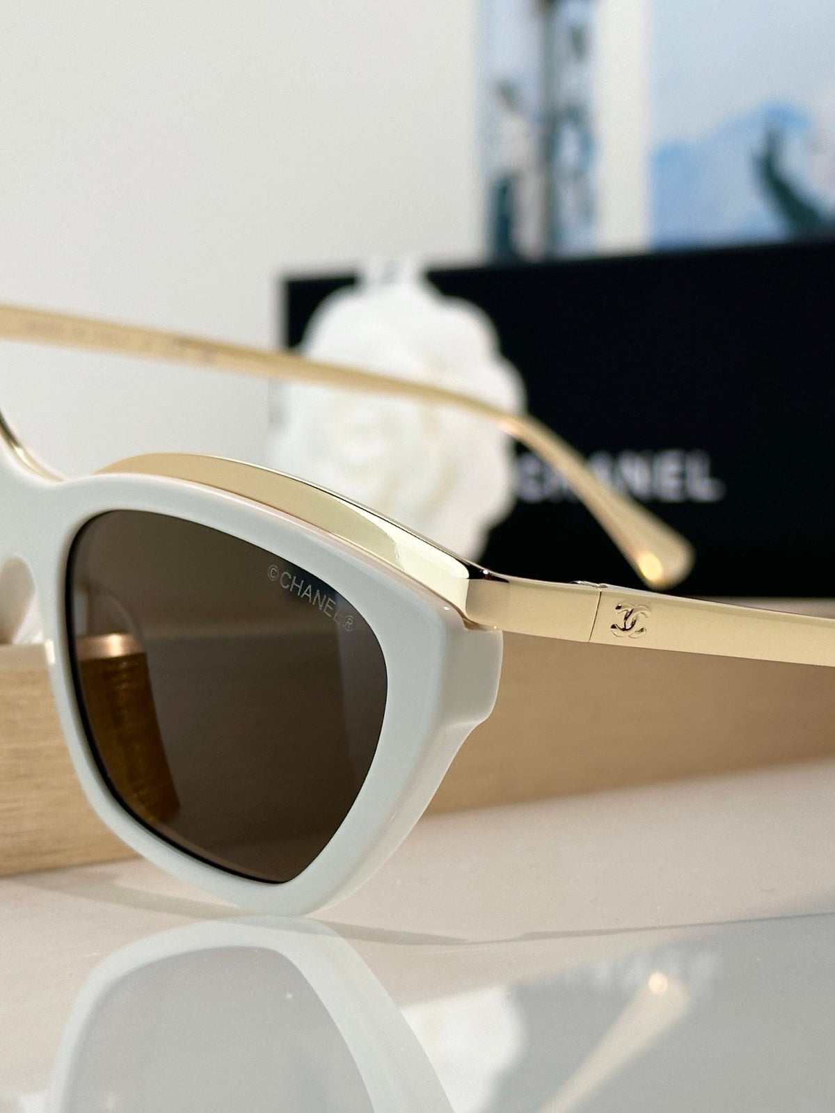 CHANEL 4299 Cat Eye Sunglasses  Eyewear  🖤