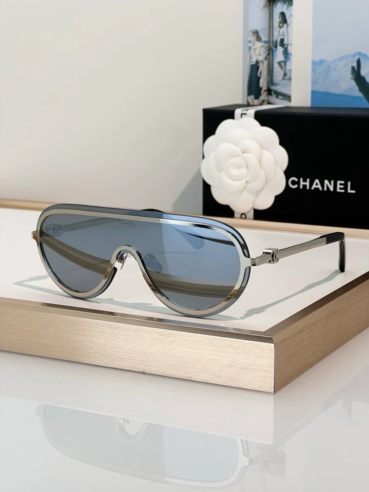 CHANEL A71786 X01060 L2551 Shield Sunglasses Chanel Eyewear  🖤